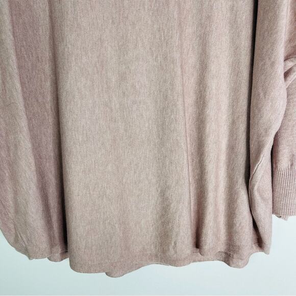 NEW Aedan pink white floral boho cottagecore sweater 2X - Picture 3 of 8